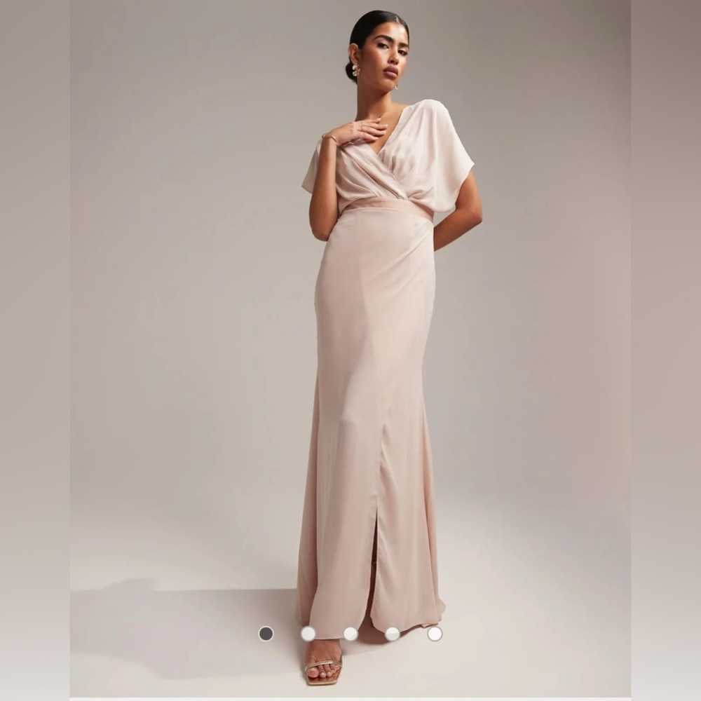 ASOS DESIGN Bridesmaid Blush Size UK 8 & UK 10